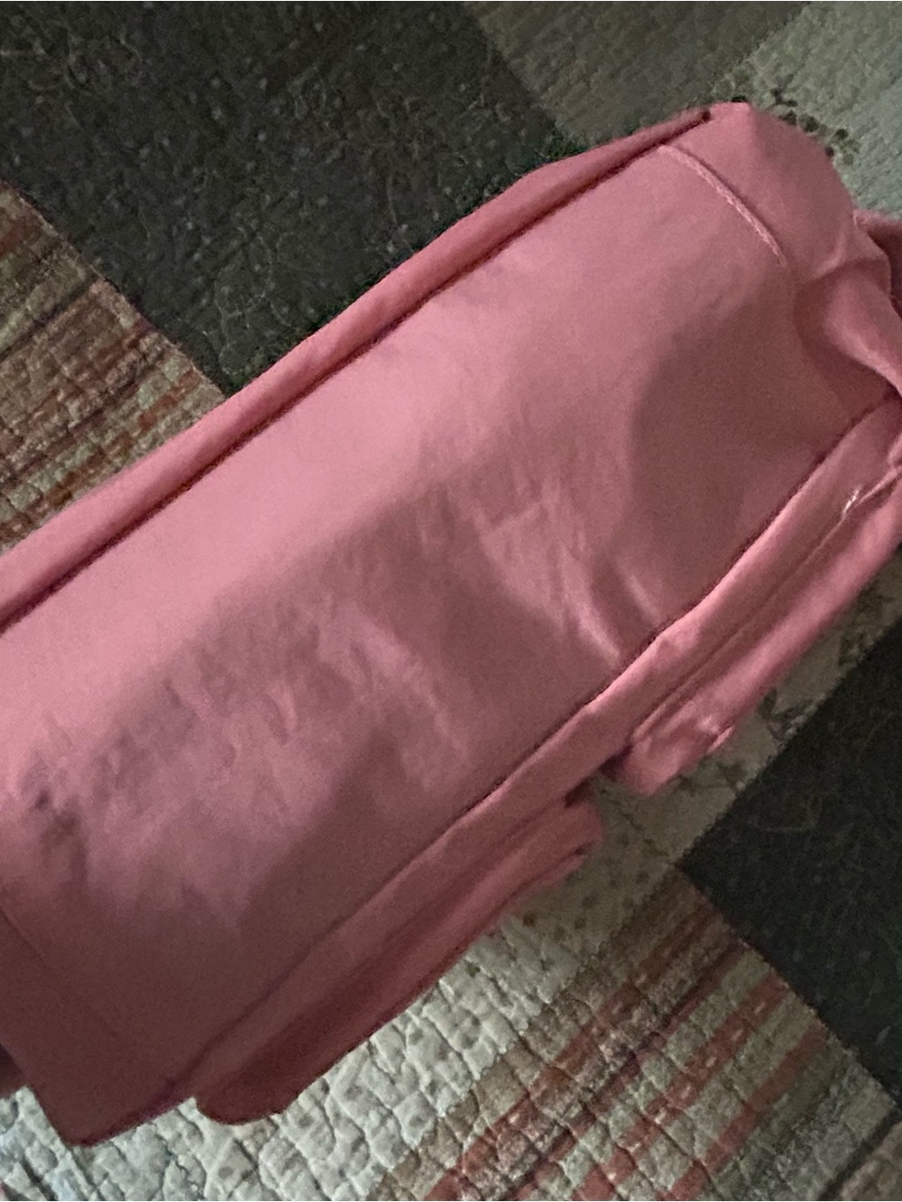 Kipling Rose Pink Nylon Crossbody Bag with Front Zip Pockets - Picture 7 of 13